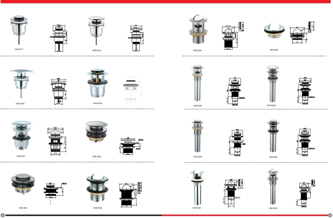 Bathroom Replacement Pugs Pop up Basin Plug (ALPJ0034)